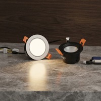 Haute Lumen Aluminium Cob Puce Spot Dimmable Gimbal LED Luminaire Encastré Lumières 5W Mini Downlight 7W Globe Oculaire Bureau À Domicile Hôtel