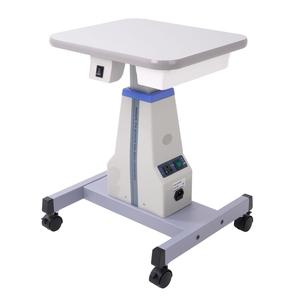 Mesa de Examen Médico Ajustable con Control Eléctrico de Altura y Ruedas para Uso Clínico Aist Optics - Product Image 1