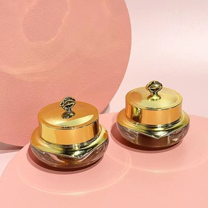 Pots en plastique uniques <span class=keywords><strong>de</strong></span> 10g avec couvercle couronne pour crème et lotion, contenants pour soins <span class=keywords><strong>de</strong></span> <span class=keywords><strong>la</strong></span> peau, pots <span class=keywords><strong>de</strong></span> crème pour le visage avec couvercles - Product Image 2