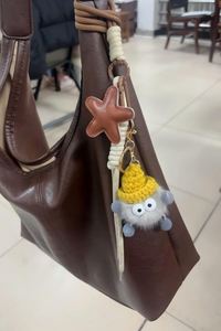 Nouveau Porte-clés Étoile en Peluche Douce 2026 avec Cordon pour Sac à Main et Clés de Téléphone – Cadeau Tendance et Mode pour Ados - Product Image 6
