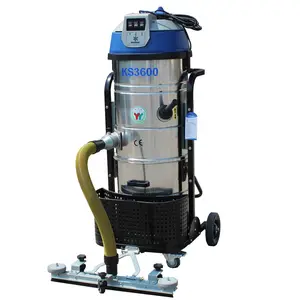 3600 watt professional 100l Industrial Vacuum Cleaner machine extractor for floor
