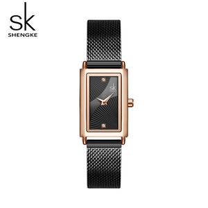 Alloy Square Rhinestone Wristwatch Ladies Casual <b>Watch</b> Daily Wear Wholesale - Product Image 3