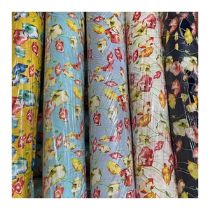 Thân Thiện Với Môi Trường Thoải Mái Đàn Hồi Vải 75D + 40D 100gsm Polyester Stretch In Vải Trên Bán - Product Image 6