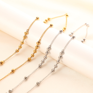 Collar <span class=keywords><strong>de</strong></span> Cuentas Religiosas <span class=keywords><strong>de</strong></span> Acero Inoxidable, Chapado en <span class=keywords><strong>Oro</strong></span>, con Cuentas Redondas, Colgante <span class=keywords><strong>de</strong></span> Cruz, Collar <span class=keywords><strong>de</strong></span> <span class=keywords><strong>Rosario</strong></span> <span class=keywords><strong>para</strong></span> <span class=keywords><strong>Hombre</strong></span> y Mujer - Product Image 6