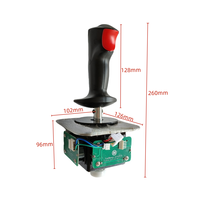 Manette de vol pour machine d'arcade, simulateur de jeu d'arcade, machine VR, stick de déclenchement pour borne d'arcade, flipper, une paire de joysticks de vol
