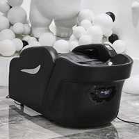 Lujosa Cama Eléctrica para Lavado de Cabello, Lavacabezas de Spa para Salón, Mesa de Masaje Japonesa para la Cabeza, Cama con Lavabo y Silla para Venta