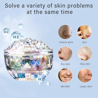 6 1 générateur de petites bulles d'oxygène d'hydrogène pour les salons de beauté H2O2 soins de la peau visage Spa masque facial à hydrogène ménage extérieur