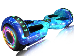 Patinete Eléctrico de 6.5 Pulgadas <span class=keywords><strong>con</strong></span> Bluetooth y Luz LED Scooter de Dos Ruedas <span class=keywords><strong>con</strong></span> Autoequilibrio Motor 150-250W <span class=keywords><strong>Hoverboard</strong></span> Inteligente - Product Image 5