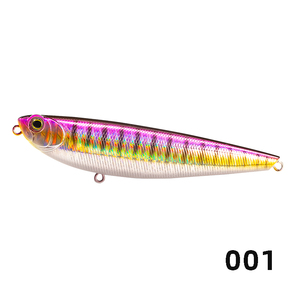 <span class=keywords><strong>Leurre</strong></span> <span class=keywords><strong>de</strong></span> <span class=keywords><strong>surface</strong></span> Gt <span class=keywords><strong>Stickbait</strong></span> Pencil pour la pêche en eau salée, <span class=keywords><strong>leurre</strong></span> artificiel rigide en plastique pour la pêche au bar, technique Walking the Dog - Product Image 2