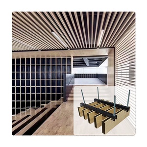 Conception de <span class=keywords><strong>plafond</strong></span> intérieur suspendu métal aluminium bande linéaire déflecteur faux <span class=keywords><strong>plafond</strong></span> pour salon lavage de voiture atelier d'entretien - Product Image 5