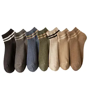 Calzini da Uomo in Cotone Casual a Taglio Basso Invisibili - Product Image 1