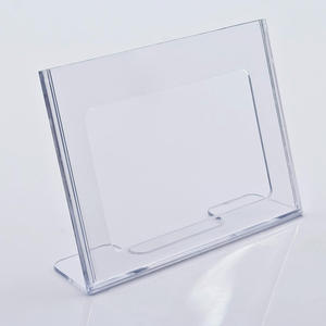 Kejea L hình <span class=keywords><strong>acrylic</strong></span> đơn chủ đứng rõ ràng đơn chủ đứng nghiêng hiển thị - Product Image 6