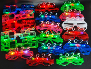 Party Led Glow Glasses <b>Light</b> up <b>Flash</b> Festival Cheering Pub Crawl Bar Bounce Prop Eve Wholesale New Year 2025 - Product Image 2