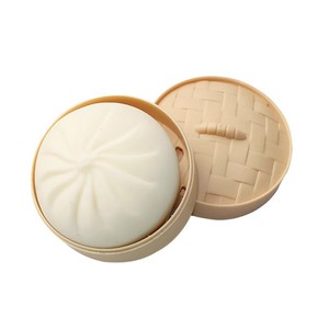 Jouet anti-stress en silicone souple en forme de petit pain vapeur, idéal pour les fêtes et les cadeaux de bienvenue - Product Image 5