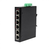Conmutador de Red Industrial ONV Unmanageable para Exteriores de 6 Puertos POE 10/100/1000Mbps Full-Duplex y Half-Duplex ONV-IPS33064P 16Gbps