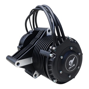 มอเตอร์แม่เหล็ก DKYS รุ่นลดความเร็วรอบแบบอินไลน์ 130-65H แบบลวดแบน 3 ขา 72V 3KW DK13065H-B รุ่น Outlet-Z กำลังสูงและความเร็วสูง - Product Image 1