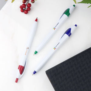 Canetas Esferográficas Plásticas Promocionais Baratas com Impressão UV, Logotipo Personalizável, Tinta Preta, Várias Cores, Canetas para Presente de Estudantes para Uso Diário - Product Image 4