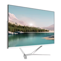 Computadora Todo en Uno Curva de 24 Pulgadas, Computadora de Oficina para Negocios, Computadora de Escritorio AIO, Computadora para Juegos
