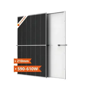 Pemasok tepercaya Panel energi surya kualitas tinggi 590W 595W 600W 605W 610W kutipan Panel surya Jinko