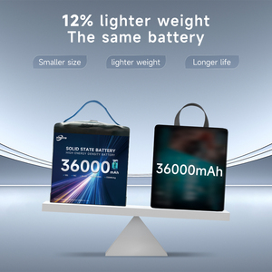 无人机用高倍率脂<span class=keywords><strong>3</strong></span>.7v 12s 14s 35ah 36ah 123ah Ncm袋式锂离子三元半固态锂聚合物电池Xt90 - Product Image 3