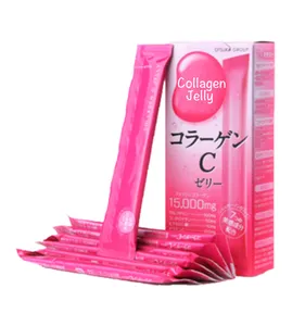 Beauty Product OEM ODM Skin Whitening Collagen Jelly Stick Anti Aging Marine Collagen Peptide Jelly