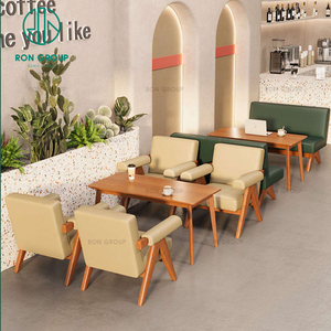 Muebles de restaurante de interior Silla de comedor de ocio Muebles de cafetería y restaurante de gama alta Servicio de Diseño de Interiores gratuito - Product Image 2