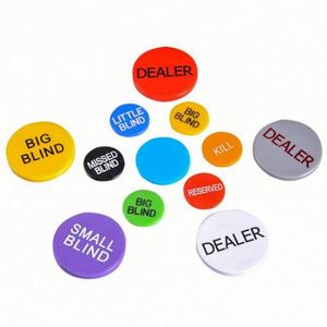 Fichas de Póker Redondas de Marca Blanca, Directas de Fábrica, Sin Denominación, Ligeras, para Fiestas - Product Image 1