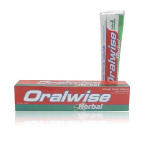 100g Oralwise De Blanchir Les dents Anticavité Fluorure Dentifrice de Marque Privée