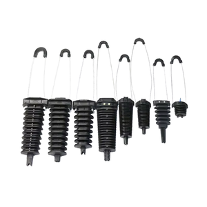Serre-câble optique réglable en plastique JKTE PA1500 PA2000 pour équipement de communication, pince de tension aérienne pour câble métallique - Product Image 1