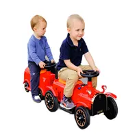 Детский велосипед с батарейным питанием 12 V электрический 2-местный езды на автомобиле игрушки; Детский спортивный костюм для маленьких мальчиков высокое качество резиновые колеса автомобилей