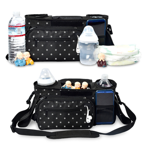 Organizador de Carrito de Bebé de Gran Capacidad, Bolsa Ajustable para Carrito de Bebé, Bolsas Personalizadas para Carrito de Bebé - Product Image 3