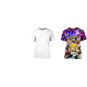 Camiseta 3D Personalizada para Hombre, Manga Corta, Transpirable, Absorbe la Humedad, Diseño Floral para Adolescentes, Impresión de Logotipo Personalizado - Product Image 2