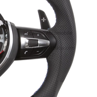 Volant de voiture en fibre de carbone et daim LED, prix de gros d'usine, m Performance pour BMW F10