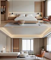 Meubles d'hôtel modernes de style bois rondins sur mesure en gros - Lits/coffreries en bois massif de qualité supérieure, tailles et finitions personnalisées, qualité hôtelière