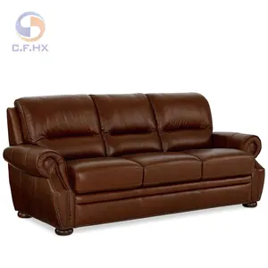 Sofisticación simple Juego de muebles de sala de estar de inspiración europea con sofá reclinable