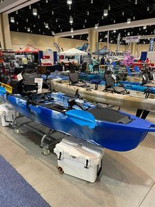 Ce认证13英尺Vicking 13皮划艇踏板驱动批发单人HDPE独木舟/水上运动场馆座椅皮艇 - Product Image 3