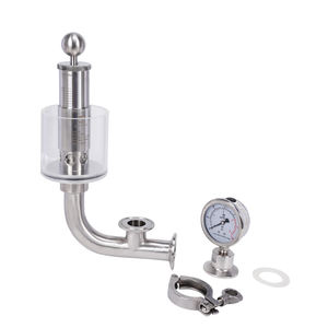 Vanne <span class=keywords><strong>de</strong></span> décharge <span class=keywords><strong>de</strong></span> <span class=keywords><strong>pression</strong></span> à trois colliers <span class=keywords><strong>de</strong></span> 1,5 po avec jauge et indicateur - Product Image 3