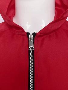 Halloween Người Đàn Ông Hàn Quốc Drama TV <span class=keywords><strong>Movie</strong></span> & Trò Chơi Cosplay Trang Phục Dành Cho Người Lớn Màu Đỏ Jumpsuits Lễ Hội Trang Phục Làm Việc yếm Set - Product Image 5