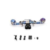 Sistema de Escape Trasero Valvetronic de Titanio MPER para Porsche 992 GT3 RS, Sonido de Carreras, Control Remoto, Alto Flujo, Mejora de Rendimiento