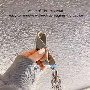 Funda plateada brillante galvanizada INS adecuada para auriculares Huawei FreeBuds 3/4/4i Pro, funda protectora de TPU - Product Image 3