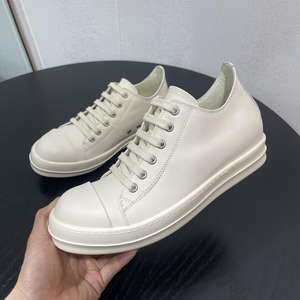 Brand <b>Shoes</b> Designer Brand Men's <b>Casual</b> <b>Shoes</b> Genuine Leather Lace-Up Low-Top Thick-Soled Walking <b>Shoes</b> for Autumn Season - Product Image 3