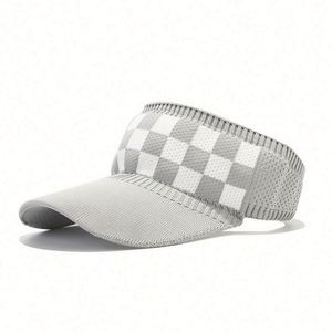 Viseras Tejidas de Ala Ancha para Hombre y Mujer, Gorra Deportiva Elástica Ajustable para Correr en Verano - Product Image 6