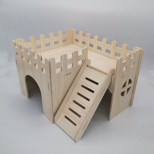 Casas de Madera Impermeables al por Mayor para Hámsters, Ardillas, Erizos, Hámsters Dorados, Cobayas y Gallinas Rústicas - Product Image 4