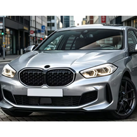 Accesorios de Rejilla Delantera con Luces LED Móviles Estilo Estrella de Diamante para BMW Serie 1 F40 2019-2024