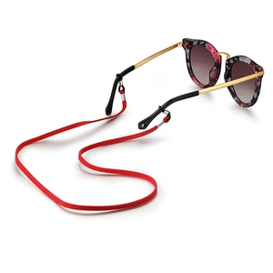 Bracelet de <span class=keywords><strong>lunettes</strong></span> en cuir <span class=keywords><strong>cordon</strong></span> de cou pour femmes chaîne de <span class=keywords><strong>lunettes</strong></span> de couleur unie corde de <span class=keywords><strong>lunettes</strong></span> de soleil pour hommes - Product Image 3