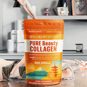 คอลลาเจนเปปไทด์จากปลาทะเล ผงเสริมความงาม OEM ไฮโดรไลซ์ บริสุทธิ์จากธรรมชาติ 100 กรัม สำหรับผู้หญิง - Product Image 2