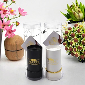 Empaque Ecológico de Alta Calidad con Logotipo Personalizado, Tubo de Papel PET para Flores Frescas, Caja de Regalo para una Sola Rosa, Caja de Exhibición de Cartón - Product Image 1