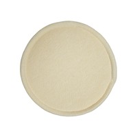 Puffs démaquillants réutilisables en velours de fibre de bambou 3 couches, écologiques, 8 cm, certifiés Oeko-Tex, rose