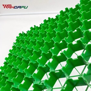 Dalles de pavage perméables <span class=keywords><strong>en</strong></span> HDPE à emboîtement avec surface <span class=keywords><strong>en</strong></span> nid d'abeille pour le renforcement et la stabilisation des routes - Product Image 2
