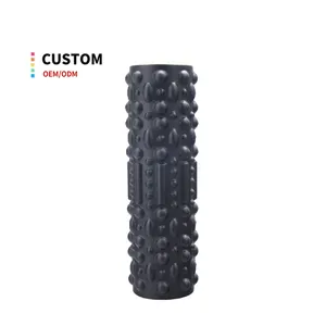 Wholesale Electric Foam Yoga Exercise Equipment Back Leg Foot Body Muscle Vibrator Stick Massage Roller For Sport Recovery